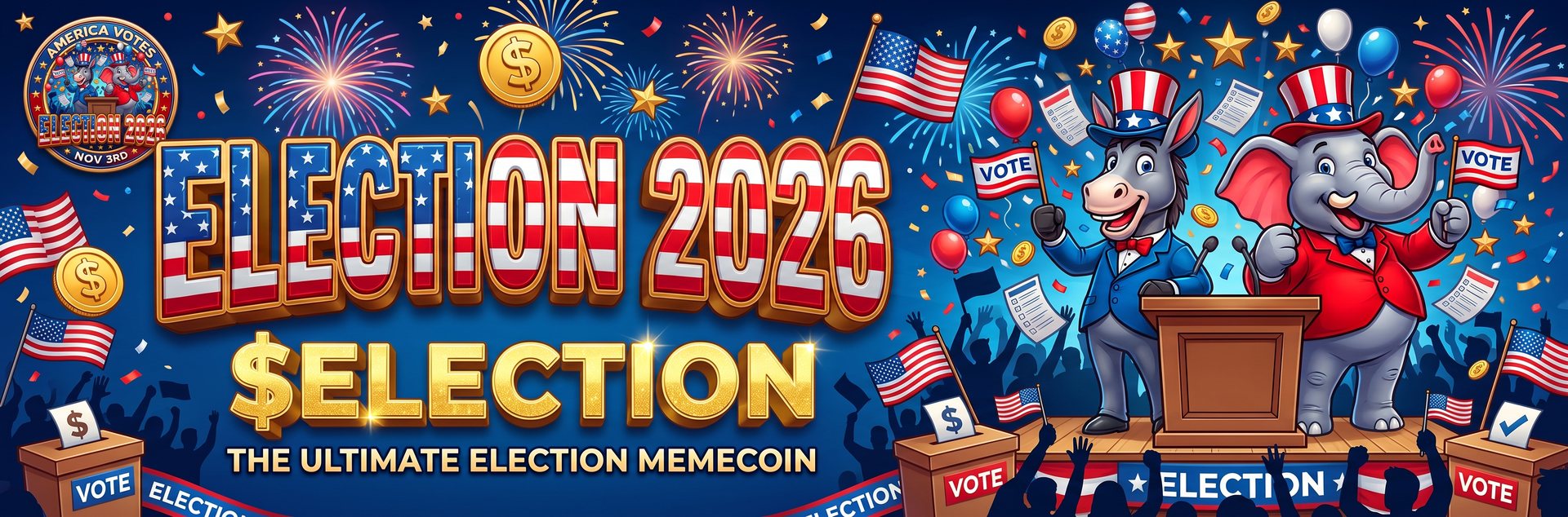 Election 2026 banner